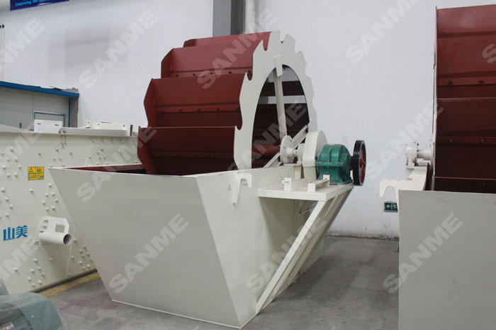 輪式洗砂機有什么優(yōu)點？哪里可以定制輪斗洗砂機？